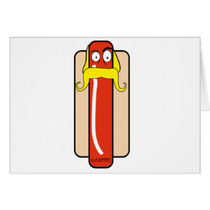 Cartão Hotdog Hulk Hogan