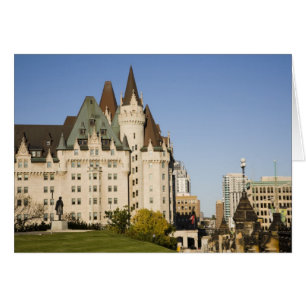 Cartão Hotel Chateau Laurier em Ottawa, Ontário, Canadá 2