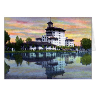 Cartão Hotel de Colorado Springs Colorado Broadmoor