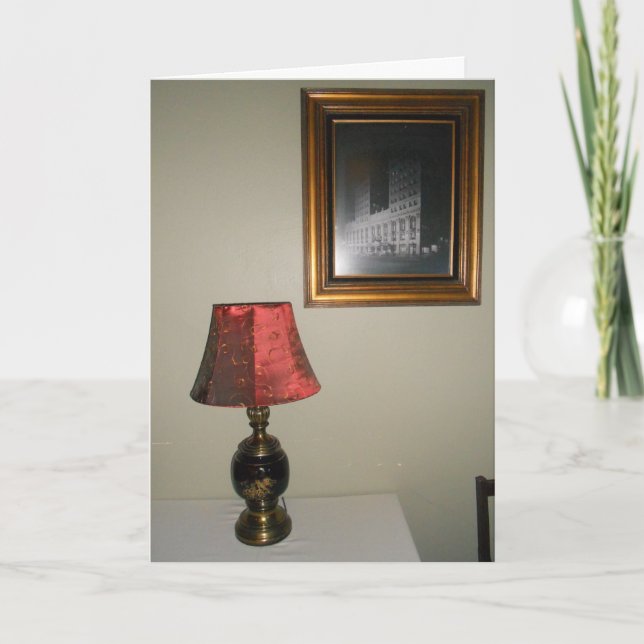 Cartão "Hotel Duluth Mesa Setting" Hallowe’en (Frente)