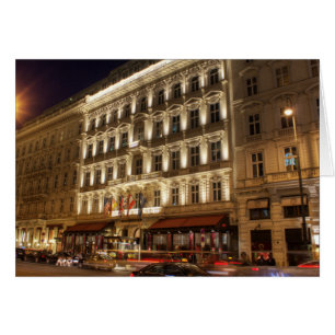 Cartão Hotel Sacher