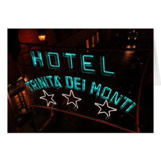 Cartão Hotel Trinita Del Monti