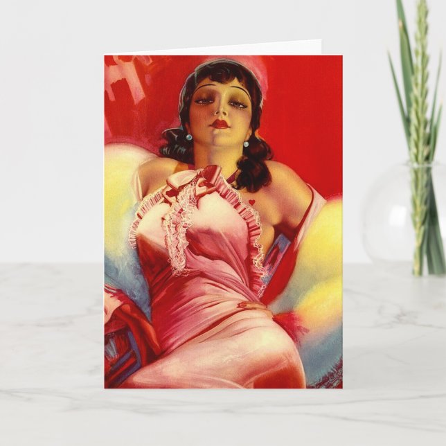 Cartão Hottie dos anos 30 (Frente)