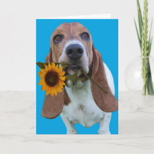 Cartão Hound Basset Get Good Card