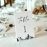 Cartão Houston Skyline Número 3.5x5<br><div class="desc">A Coleção Skyline é uma impressionante variedade de esquilos meticulosamente esboçados que capturam a essência de paisagens urbanas icônicas. Perfeitamente adequado para casamentos metropolitanos ou casamentos de destino,  esta coleção incorpora o charme eterno das paisagens de citíscas e traz um toque elegante ao seu dia especial.</div>