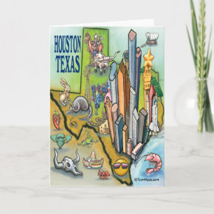 Cartão Houston Texas