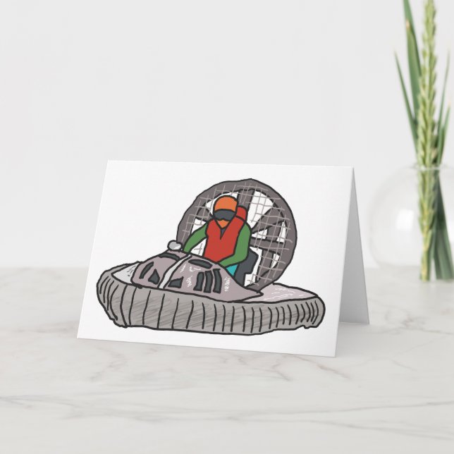 Cartão Hovercraft (Frente)