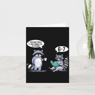 Cartão How Many Night A Week Should You 67 Reading Teache