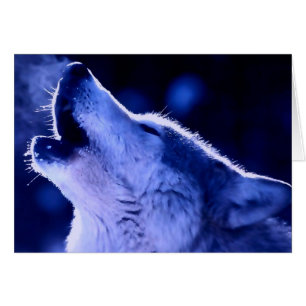 Cartão Howling Wolf