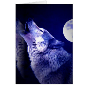 Cartão Howling Wolf