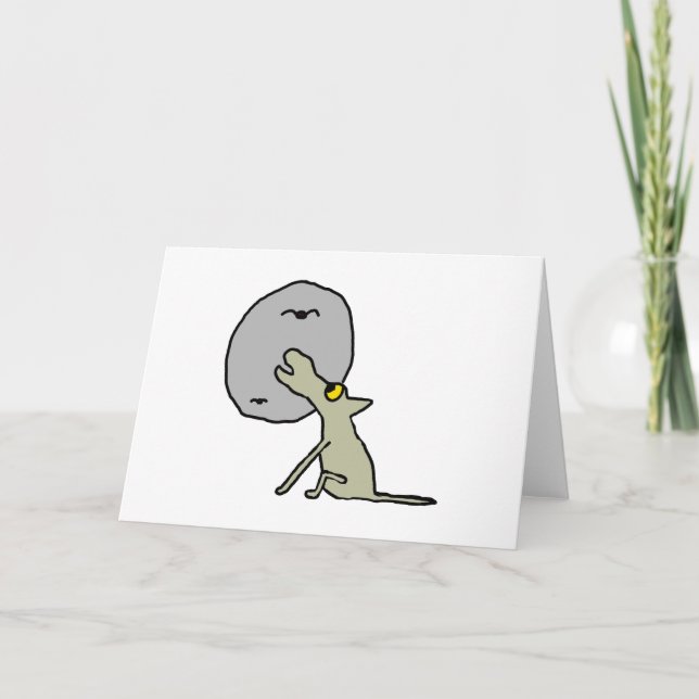 Cartão Howling Wolf (Frente)