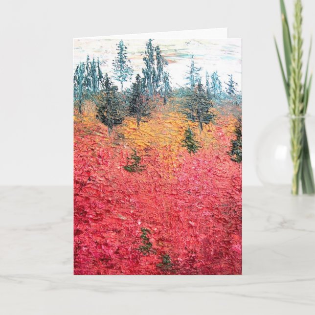 Cartão Huckleberry & pinho (Frente)