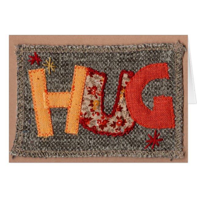Cartão Hug (Frente Horizontal)