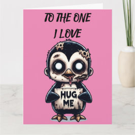 Cartão Hug Me Penguin