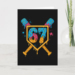 Cartão Hugvyn 67 Vende Sorvete Drip Six Seven Genz Alpha