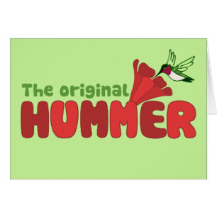 Cartão Hummer original