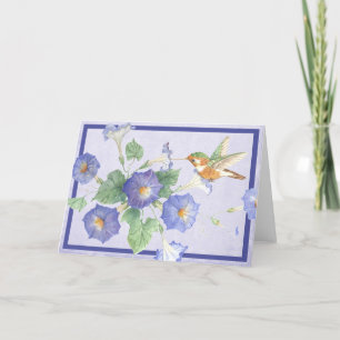 Cartão Hummingbird