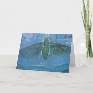 Cartão Hummingbird Ascendente