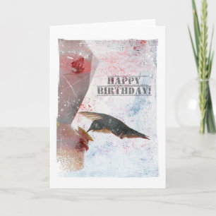 Cartão Hummingbird Birthday