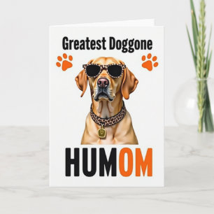 Cartão Humom com Padrão Manchado