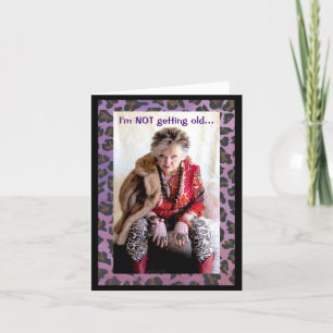 Cartão Humor com uma solução velha