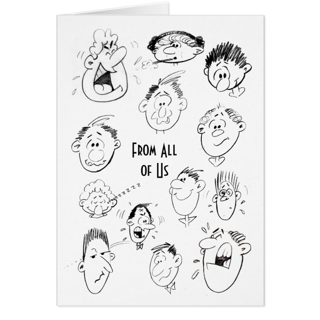 Cartão Humor do Office (Frente)