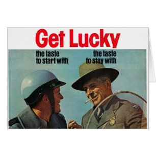 Cartão Humor gay do passado. Involuntário?