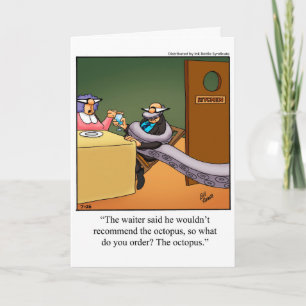 Cartão Humor para Aniversário de Casamento para Marido