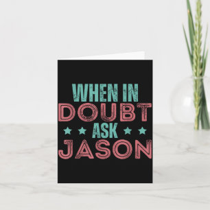 Cartão Humor Personalizado Dia dos Pais Jason