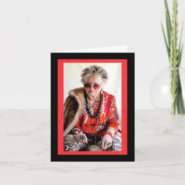 Cartão Humor usando GPS ou estrelas (Frente)