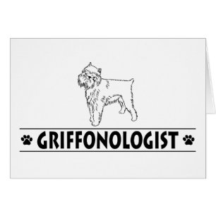 Cartão Humorável Bruxelas Griffon