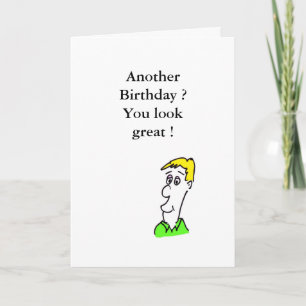 Cartão Humorous Birthday Card