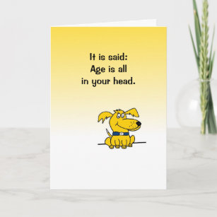Cartão Humorous Birthday Card