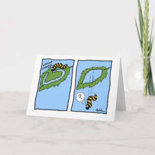 Cartão Humorous greeting card by Mike Seddon