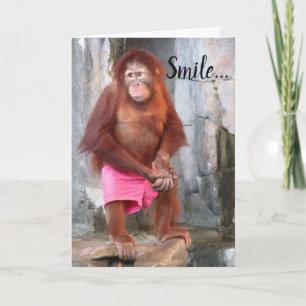 Cartão Humorous positivity greeting card