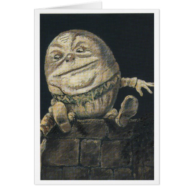Cartão Humpty Dumpty (Frente)