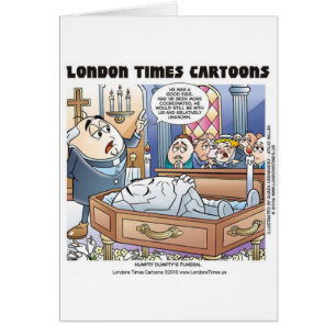 Cartão Humpty Dumpty Funeral Funerário Camisetas de prese