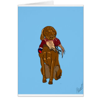 Cartão Hungarian Vizsla