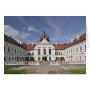 Cartão Hungria, Budapeste, Godollo: Mansão Real, Lar
