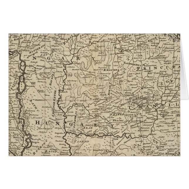 Cartão Hungria e Transilvania 2 (Frente Horizontal)