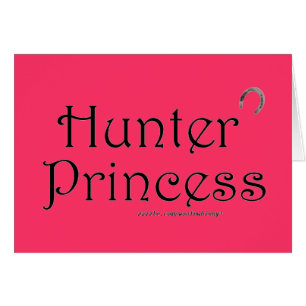 Cartão Hunter Princess