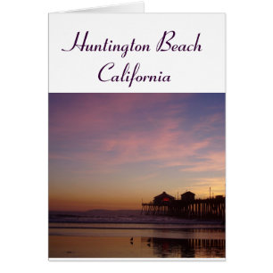 Cartão Huntington Beach California Card