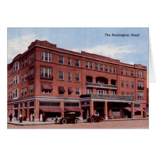 Cartão Huntington West Virginia o hotel de Huntington
