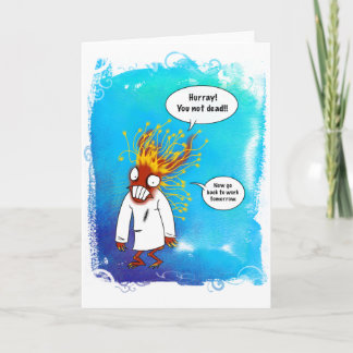 Cartão Hurray! Você nao inoperante!