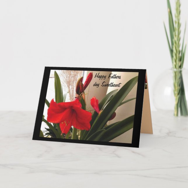 Cartão HUSBAND DOCE DIA DE OS PAIS FELIZ (Frente)