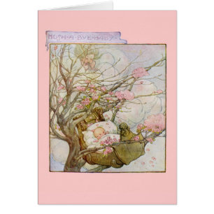 Cartão Hush-Um-adeus-Bebê