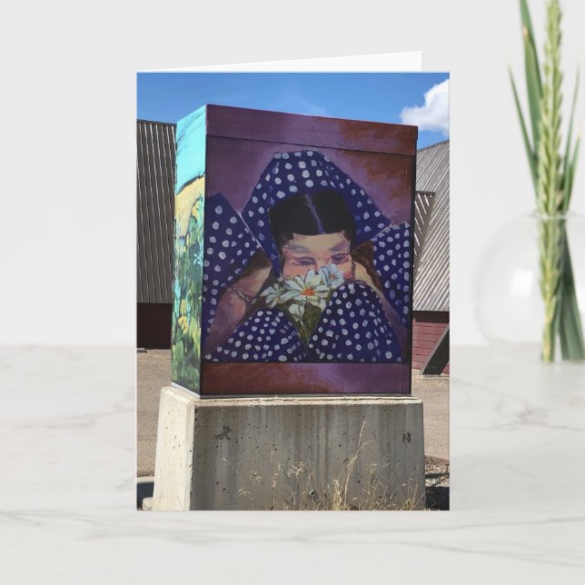 Cartão Hutterite Havre Montana (Frente)