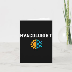 Cartão Hvac Tech Gifts Shirts Co. - Funny Hvac Tech Engin
