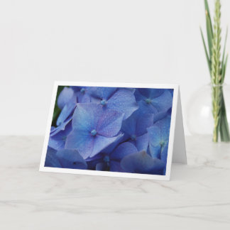 Cartão Hydrangeas