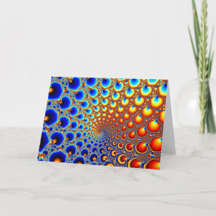 Cartão Hypnotic Portal - Fractal Card